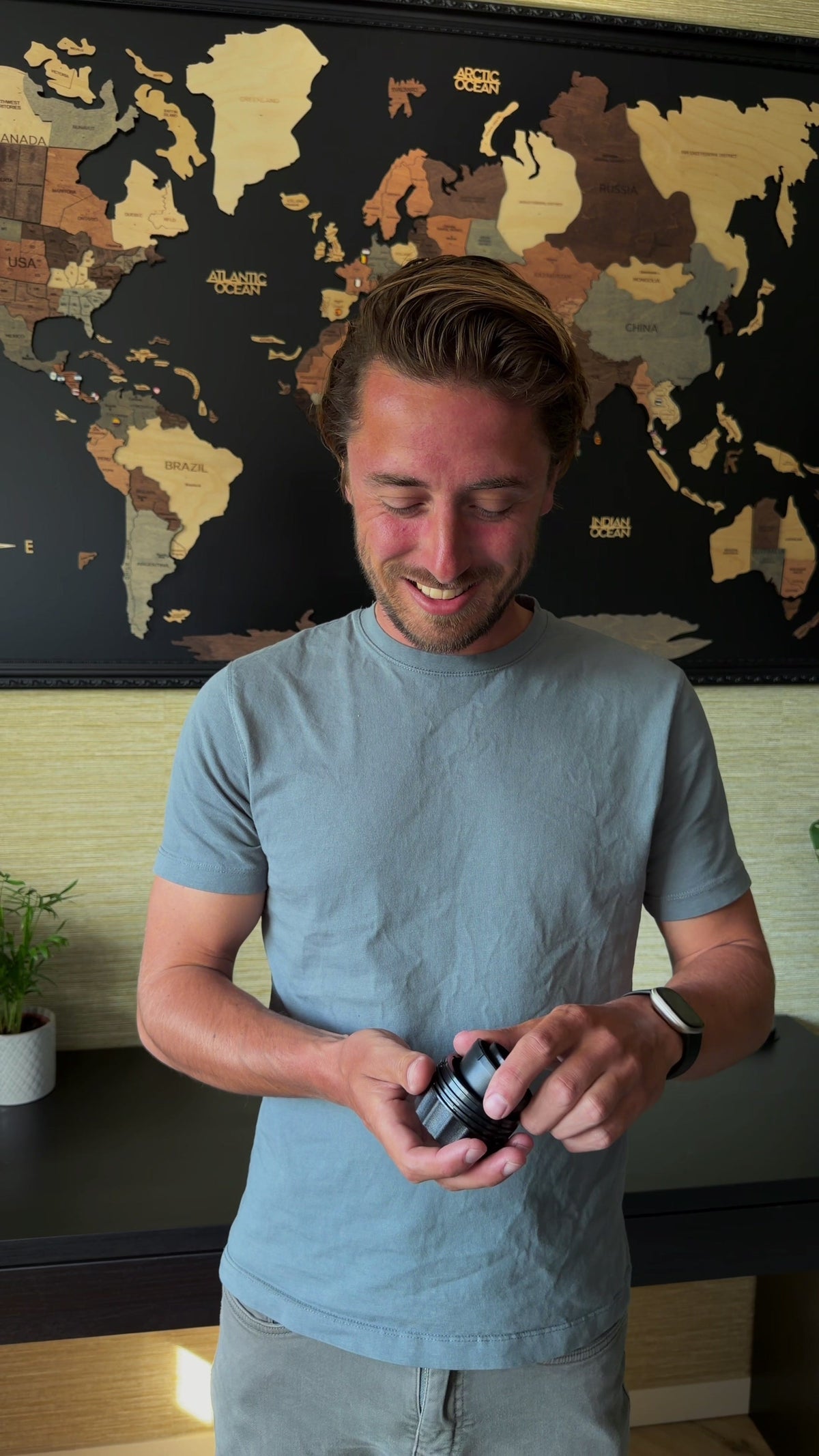 Rolling Roast Nomad open: klaar voor capsule of gemalen